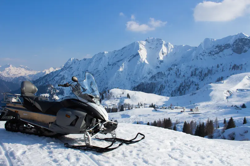 Motoslitta per escursioni comode